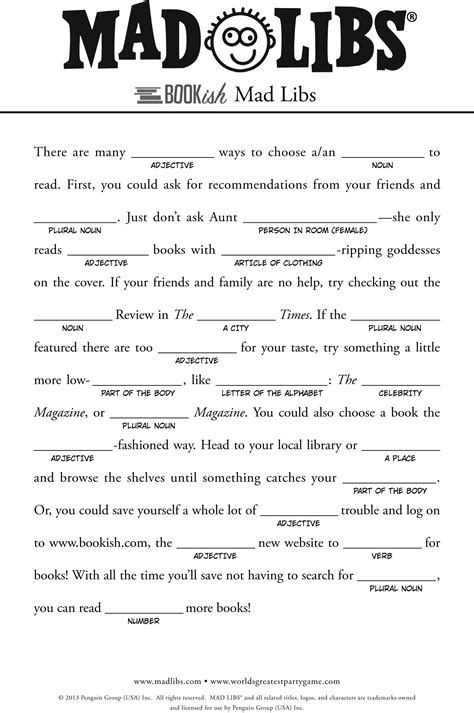 more best of mad libs google books Kindle Editon