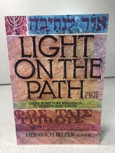 more light on the path daily scripture readings in hebrew and greek PDF