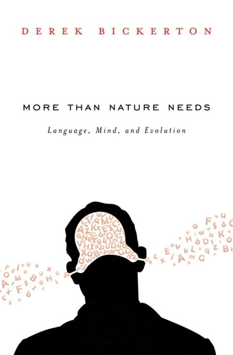 more than nature needs language mind and evolution Kindle Editon
