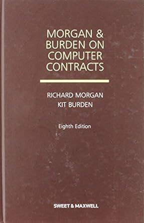 morgan and burden on computer contracts Reader