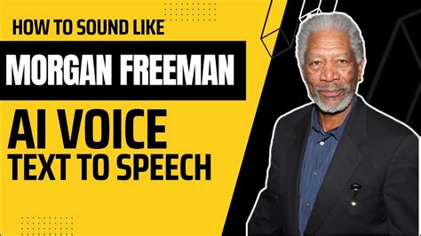 morgan freeman ai voice generator