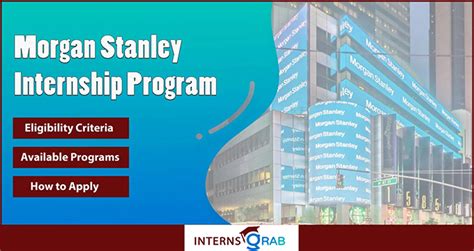 morgan stanley intern