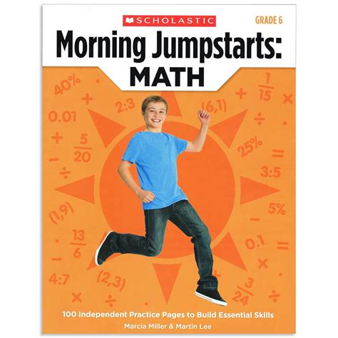 morning jumpstarts math grade 6 100 independent practice pages to build essential skills Reader