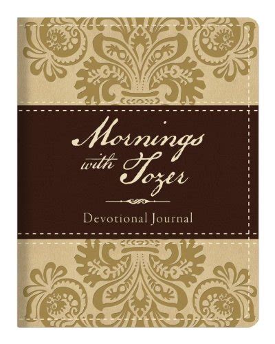 mornings with tozer devotional journal PDF