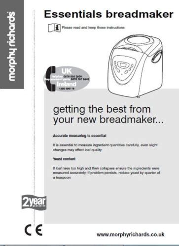 morphy richards 48203 recipes user guide Reader