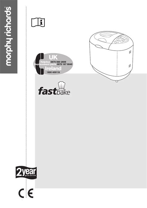 morphy richards fastbake 48268 manual Doc