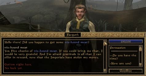 morrowind conversation system