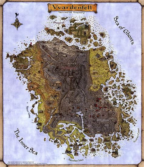 morrowind game map