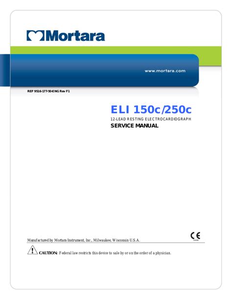 mortara eli 250c user manual Reader