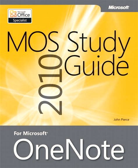 mos 2010 study guide for microsoft onenote exam mos study guide Reader