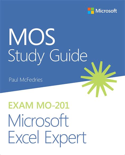mos 2013 study guide for microsoft excel mos study guide PDF