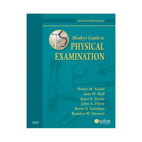 mosby s guide to physical examination Ebook PDF