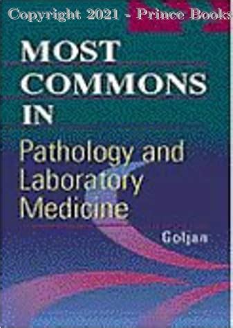 most commons in pathology and laboratory medicine 1e PDF