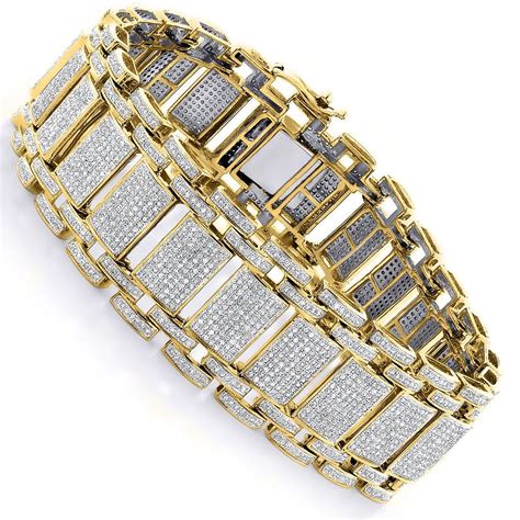 most extensive mens diamond bracelet Reader