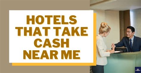 motels that take cash