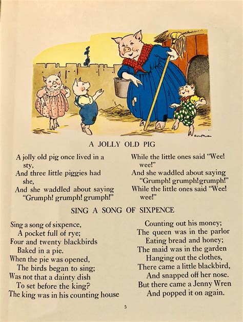 mother goose or the old nursery rhymes illustrated Epub
