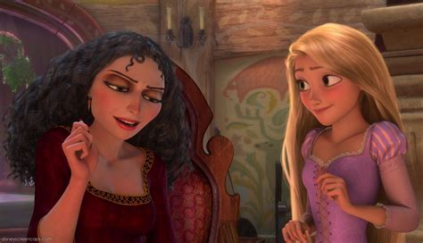 mother gothel and rapunzel