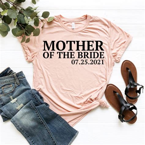 mother of bride shirt