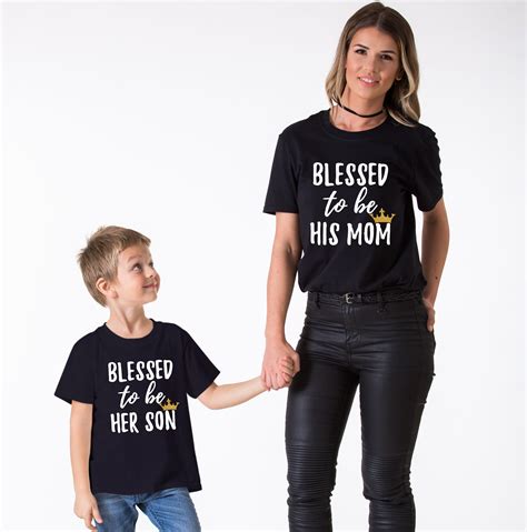 mother son shirt