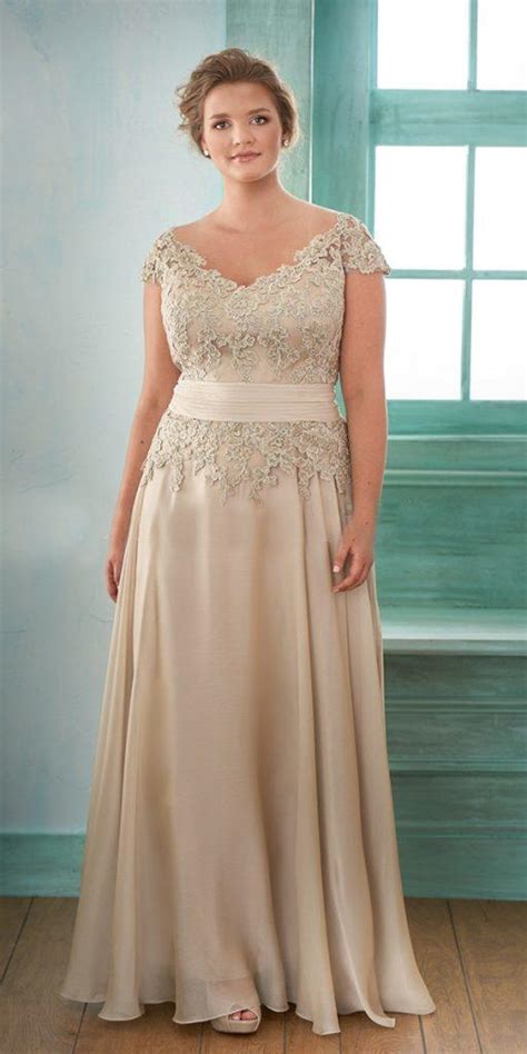 mother wedding dresses plus size