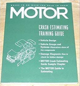 motor crash estimating guide Kindle Editon