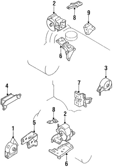 motor mount 1990 corolla Kindle Editon