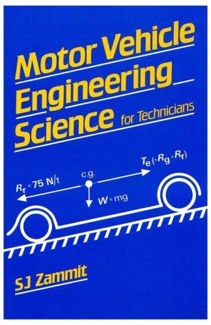 motor vehicle engineering science for technicians PDF