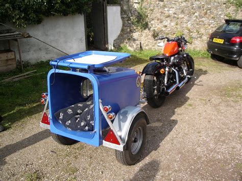 motorcycle dog trailer