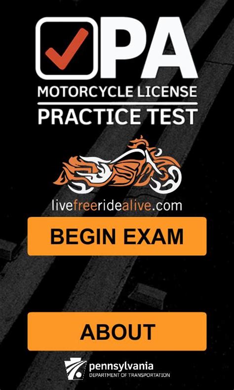motorcycle permit practice test pa Doc