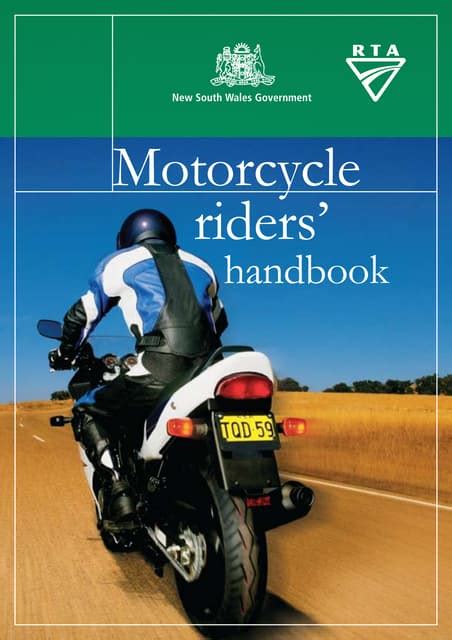 motorcycle road users handbook Reader