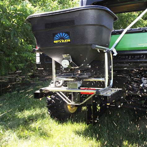 motorized fertilizer spreader