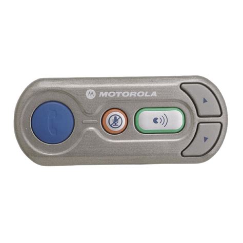 motorola bluetooth hands manual Reader