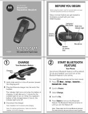 motorola bluetooth headset instructions h550 Reader