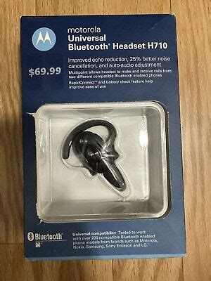 motorola bluetooth instructions h710 Reader