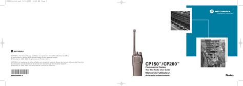 motorola cp150 user guide Epub