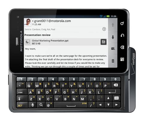 motorola droid 3 specs PDF