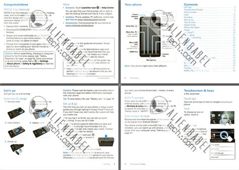 motorola droid incredible user guide Doc