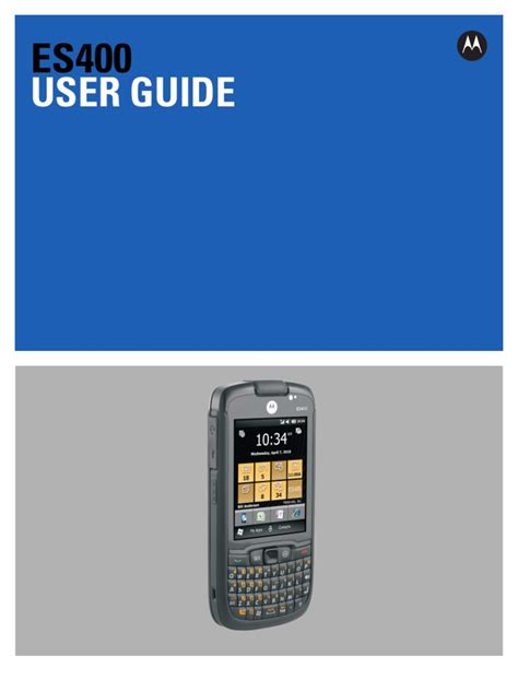 motorola es400 user guide Reader