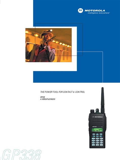 motorola gp338 user manual PDF