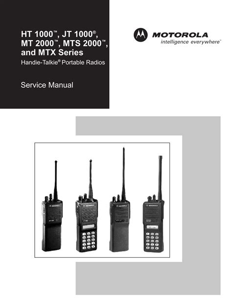 motorola ht1000 operating manual PDF