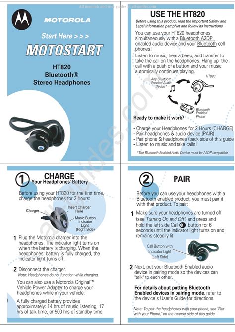 motorola ht820 user manual PDF