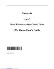 motorola i35s cell phones accessory owners manual Doc