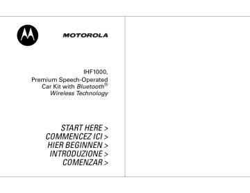 motorola ihf1000 carkit quick manual user guide Epub