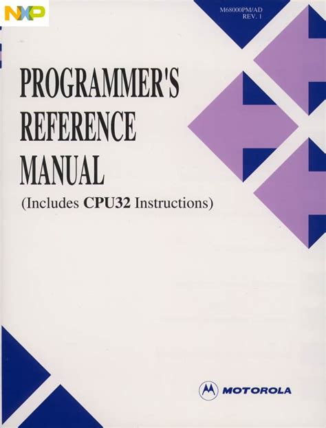 motorola m68000 family programmers reference user guide Epub