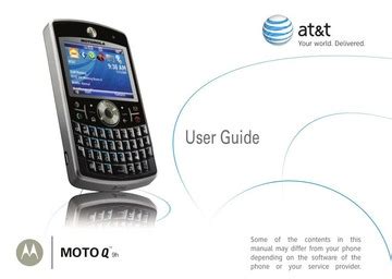 motorola q 9m user guide Reader