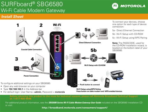 motorola surfboard sbg6580 manual PDF