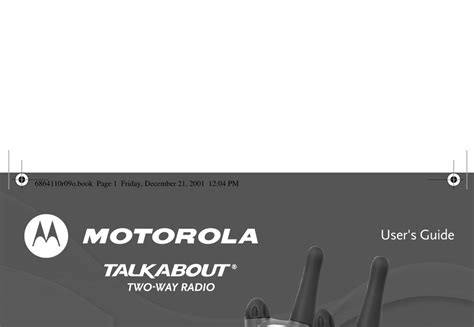 motorola talkabout t5300 manual Doc