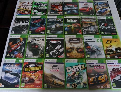 motorsport games xbox 360