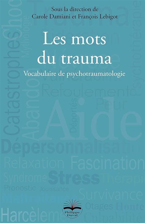 mots trauma vocabulaire psychotraumatologie Kindle Editon