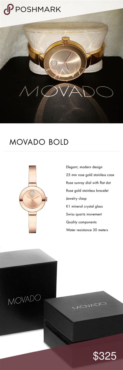 movado 605372 watches owners manual PDF